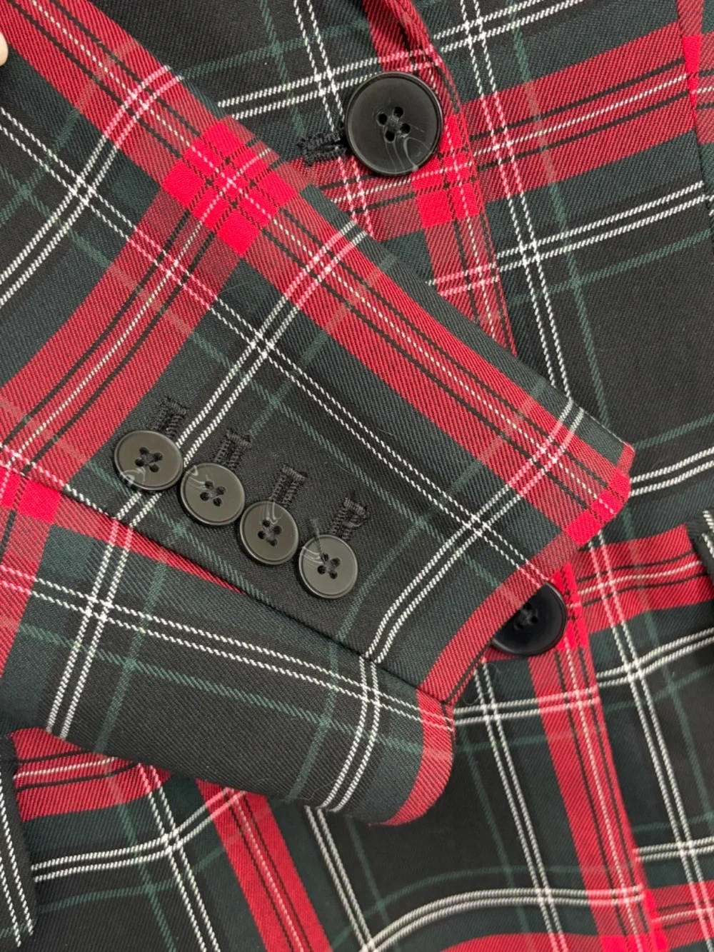 Plaid Express Blazer